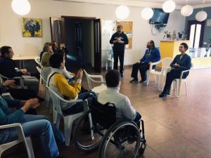 Action GAHSP (Great Art with the Hands of Small People) - we again have a theatre.