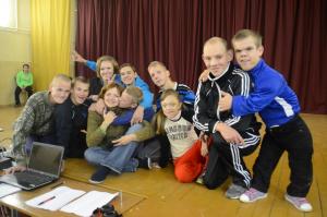 Третий мастер-класс в рамках проекта "Большое искусство руками маленьких людей".