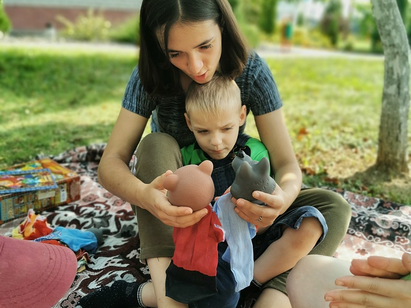 Лагерь в Городище