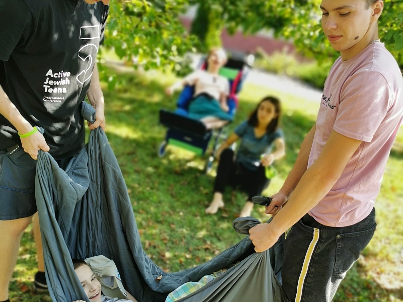 Лагерь в Городище