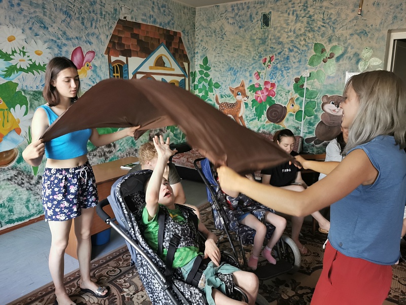 Лагерь в Городище