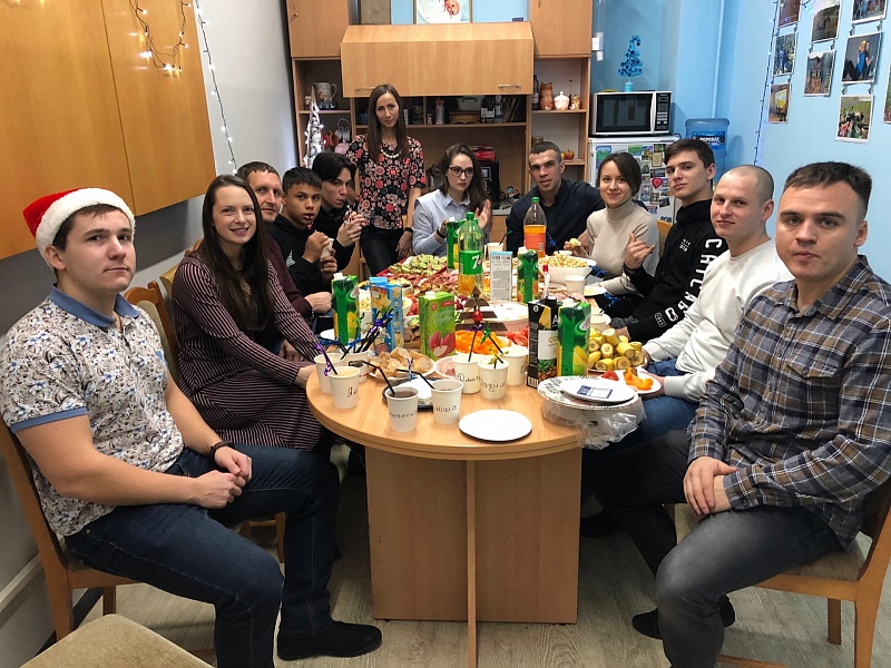 Monthly meetings of volunteers