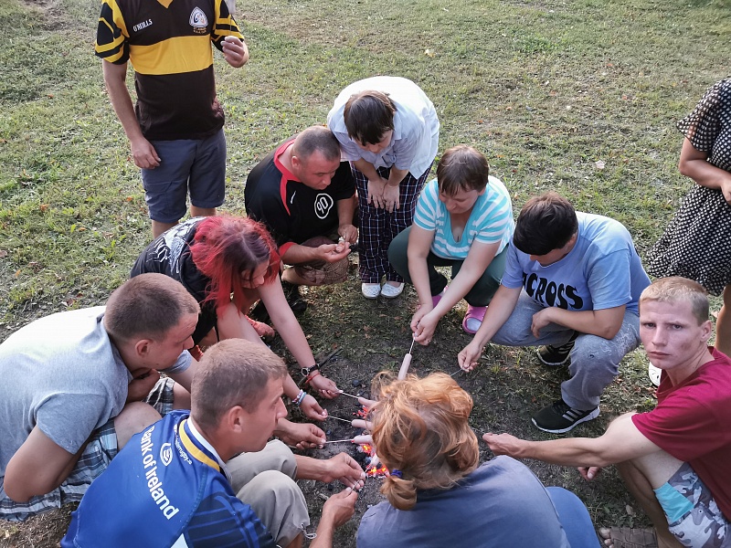 Лагерь в Городище