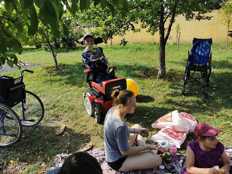 Лагерь в Городище