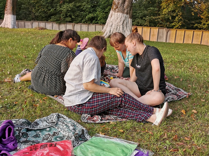 Лагерь в Городище