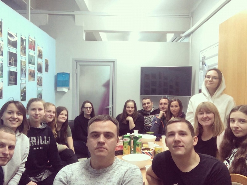 Monthly meetings of volunteers