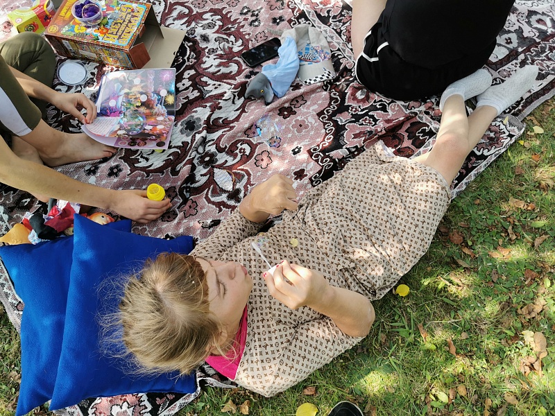 Лагерь в Городище