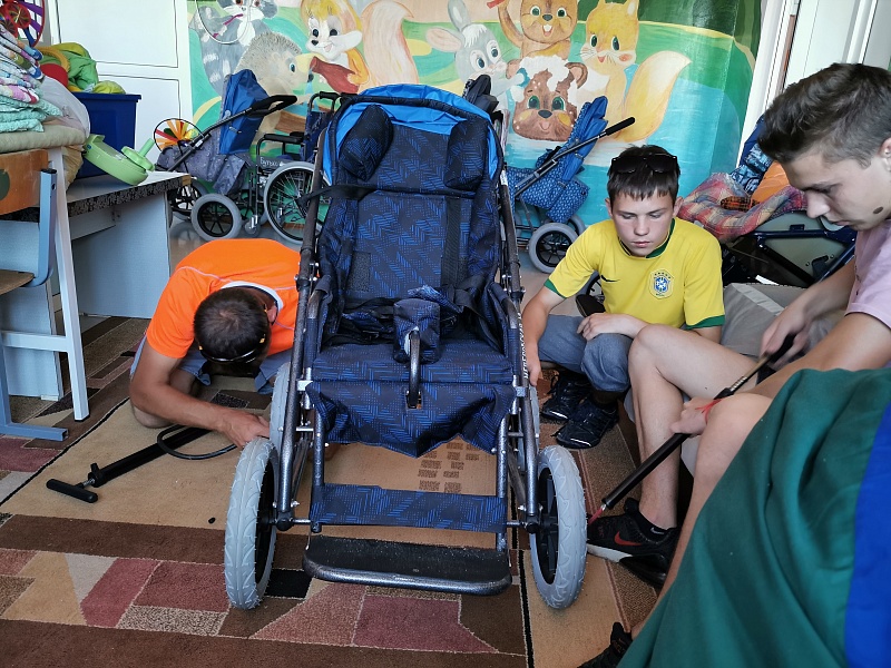 Лагерь в Городище